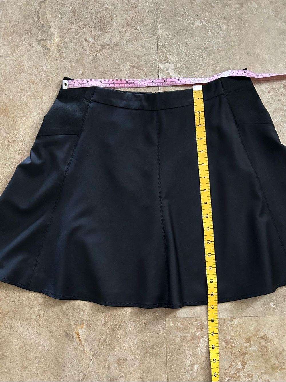 BCBGMaxAzria Black Mini Skirt, Size S - Picture 7 of 12